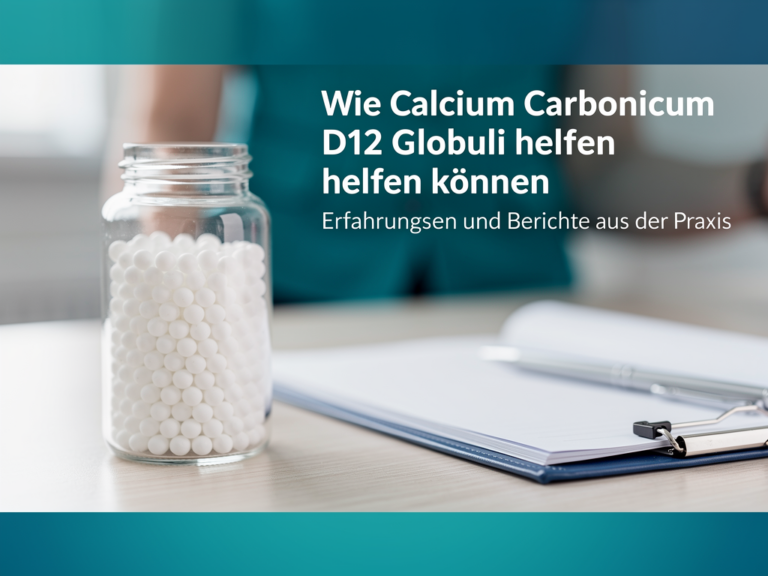 Calcium Carbonicum D12 Globuli Unterstützung bei Entwicklungsstörungen bei Kindern