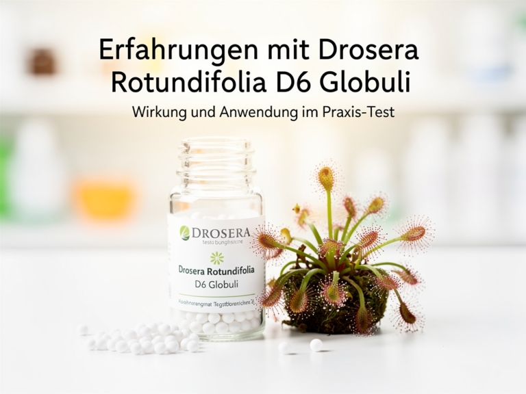 Erfahrungen mit Drosera Rotundifolia D6 Globuli zur Linderung von Atemwegserkrankungen