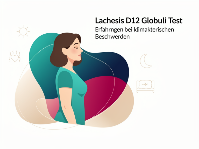 Lachesis D12 Globuli Test Erfahrungen klimakterische Beschwerden wirkungsvolle Linderung