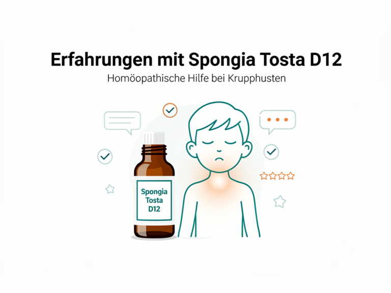 Erfahrungen mit Spongia Tosta D12 bei der Linderung von Krupphusten
